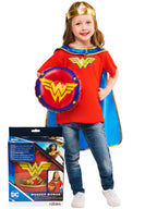 Girls Wonder Woman Dress Up Gift Set