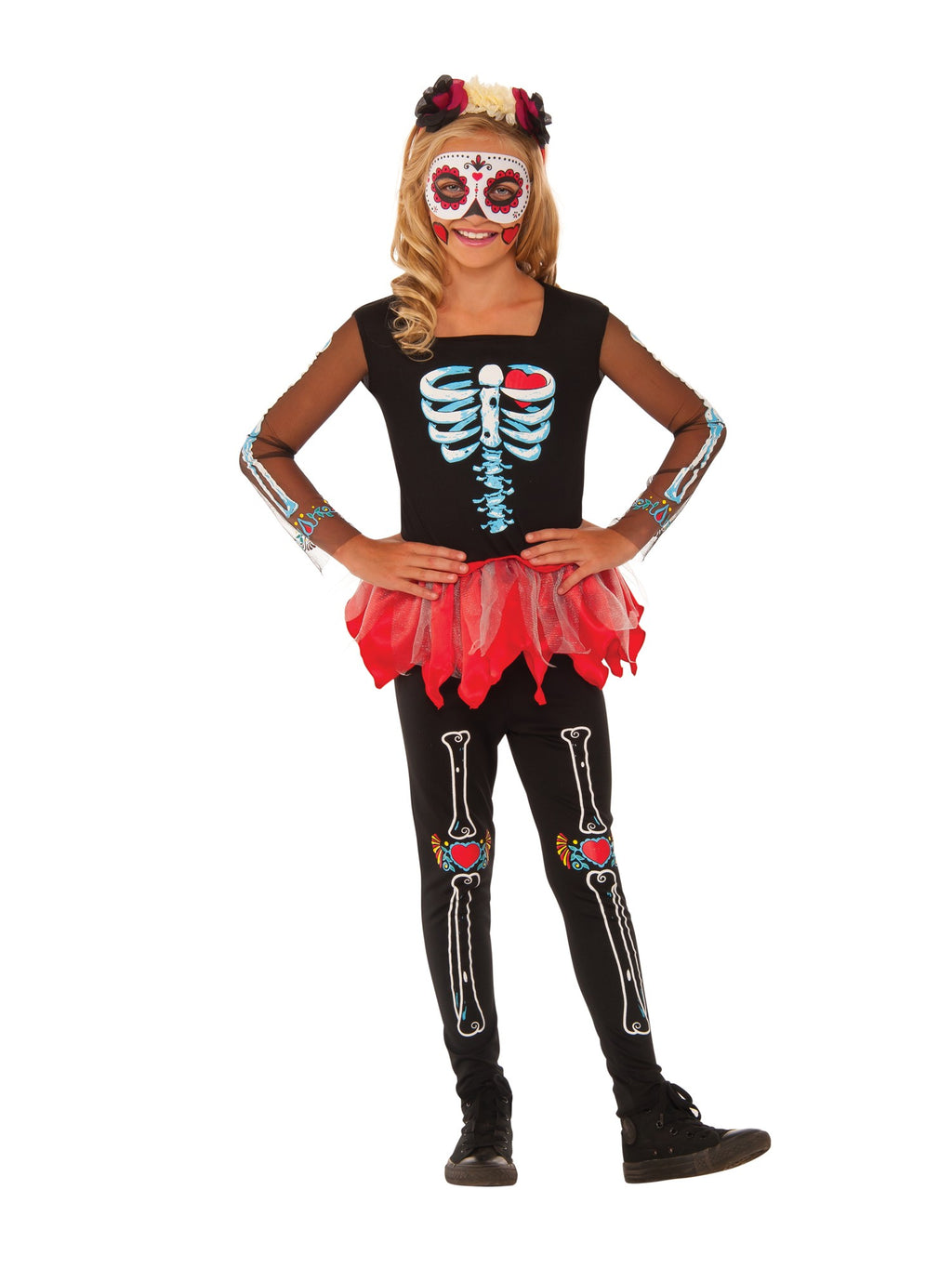 Kids Scared To The Bone Costume