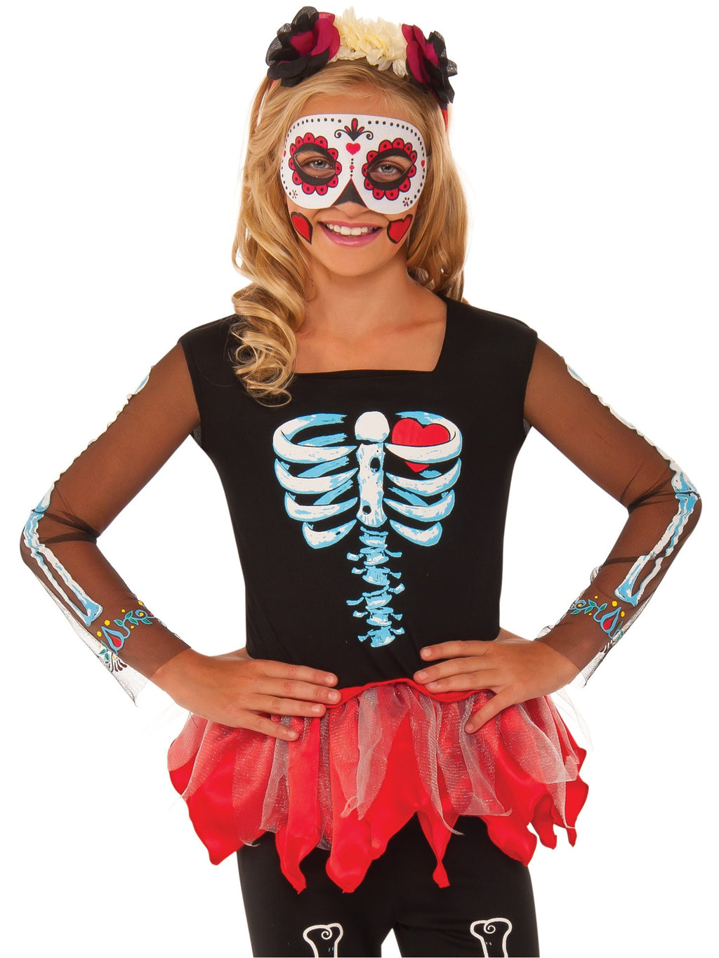 Kids Scared To The Bone Costume