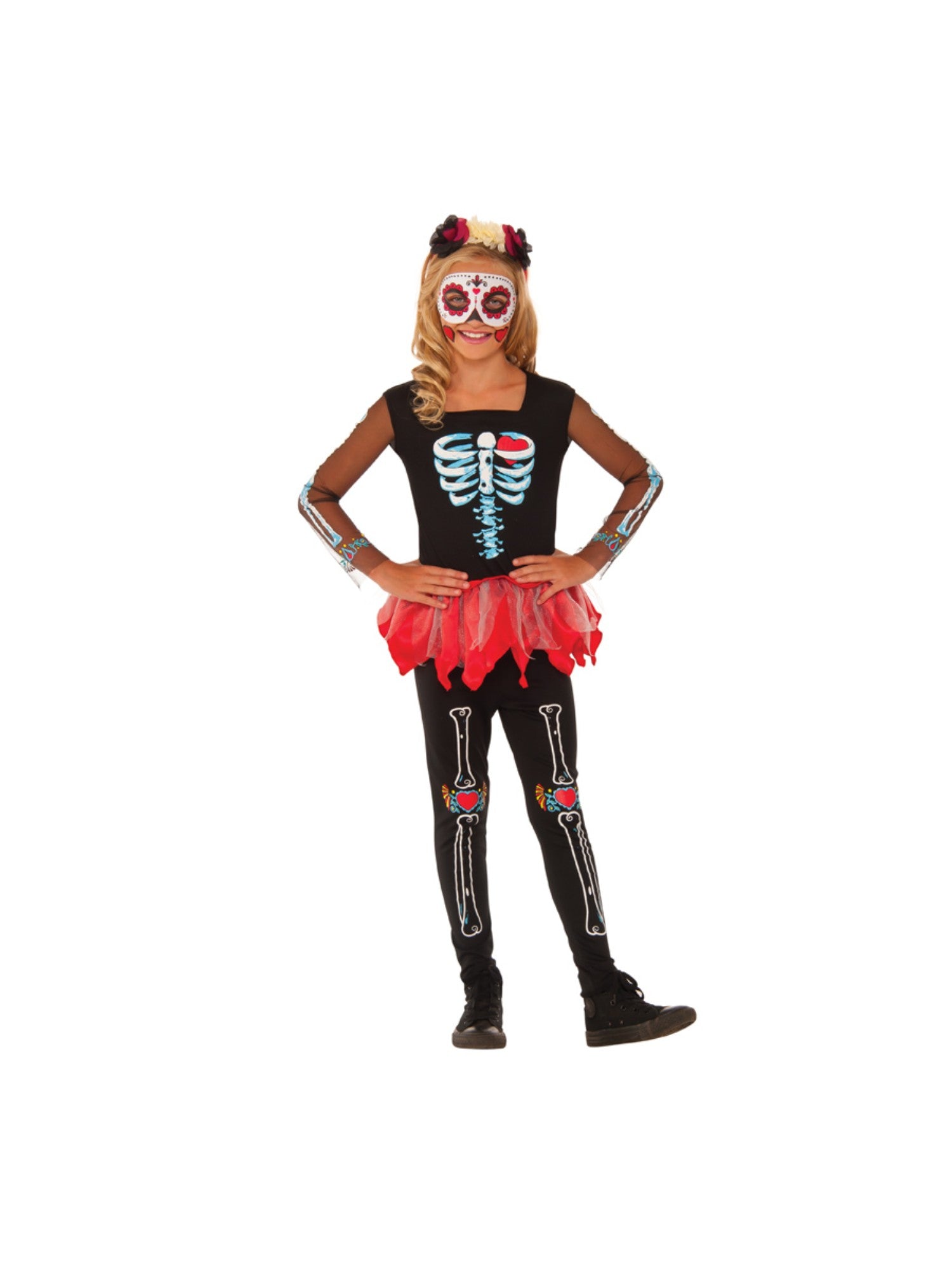 Kids Scared To The Bone Costume
