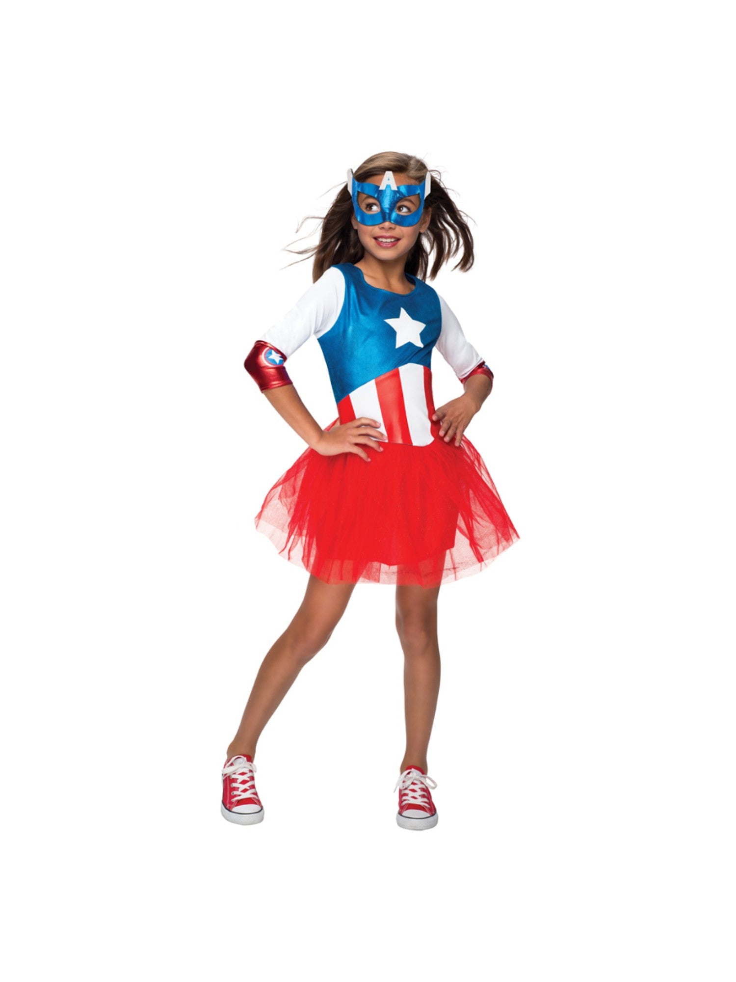 Kids Metallic Captain America Costume From Marvel