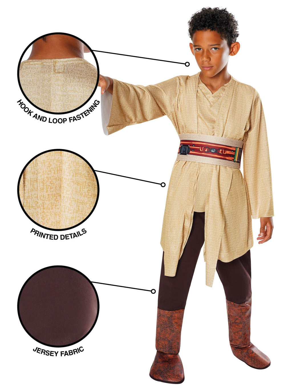 Kids Deluxe Jedi Costume From Star Wars
