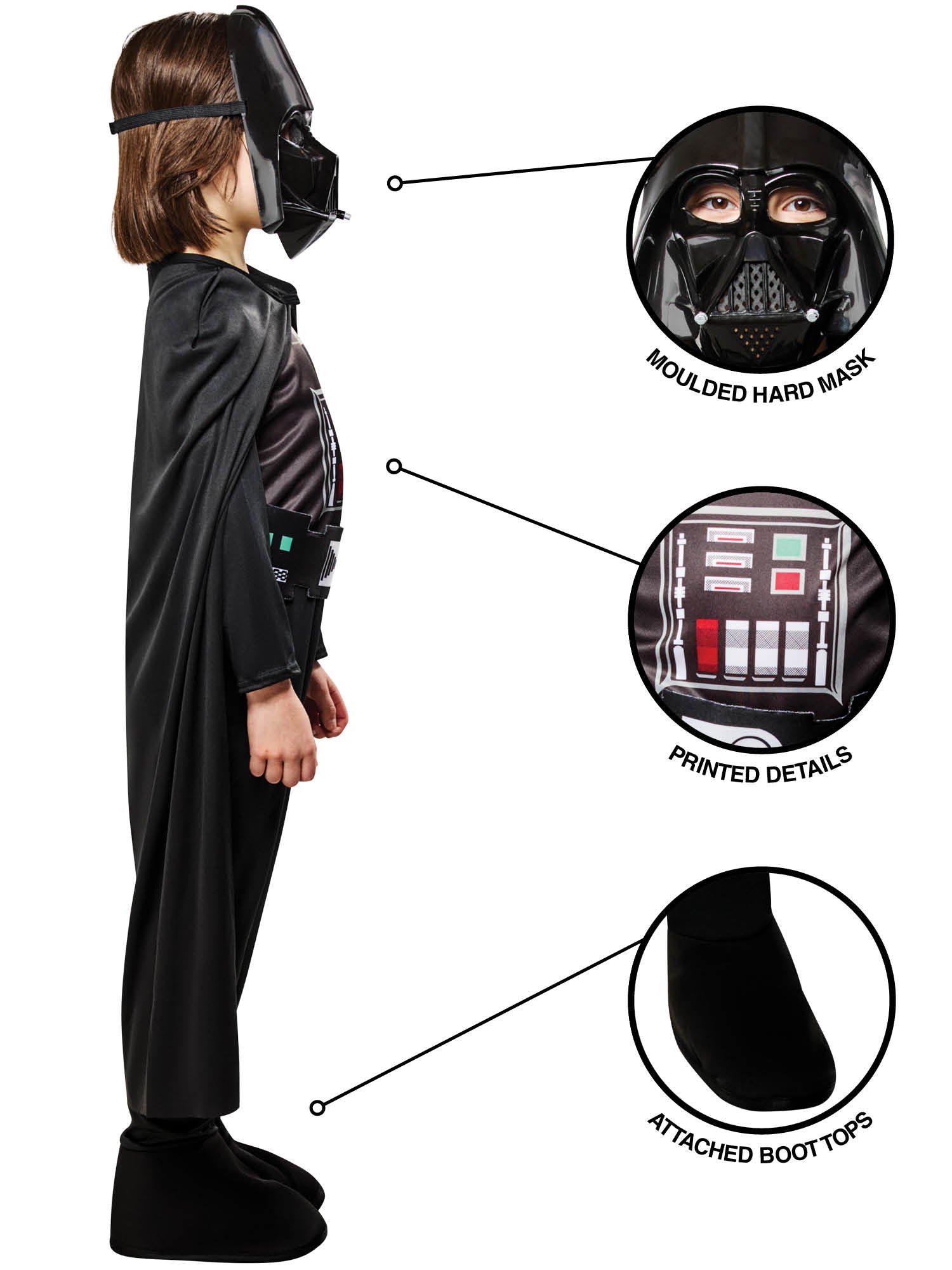 Kids Darth Vader Costume From Star Wars