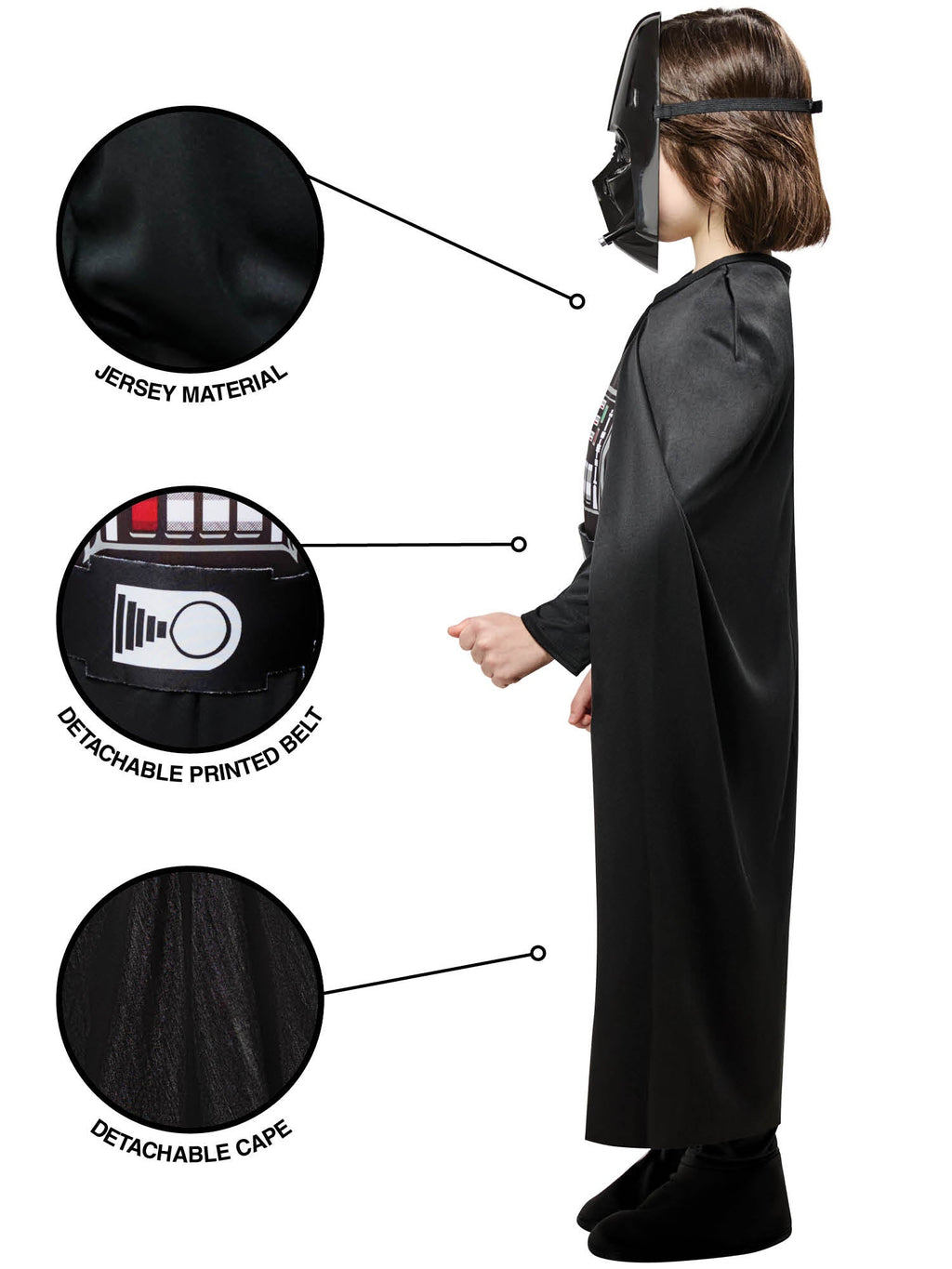 Kids Darth Vader Costume From Star Wars