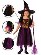 Magic Witch Kids Costume