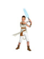 Kids Deluxe Rey Costume From Star Wars The Rise Of Skywalker