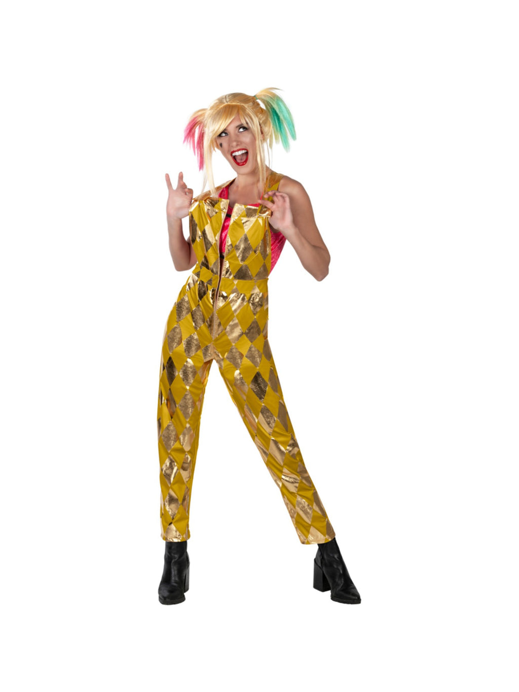 Adult Harley Quinn Jumpsuit From Birds Of Prey