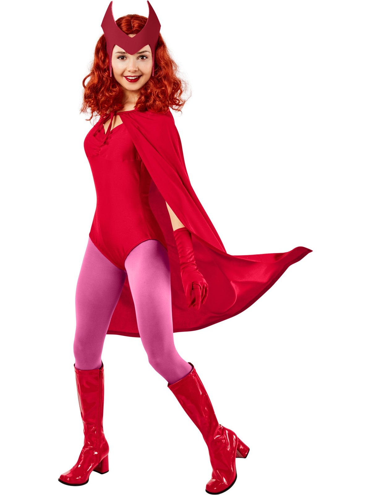 Adult Deluxe Wanda/Scarlet Witch Halloween Outfit From Marvel