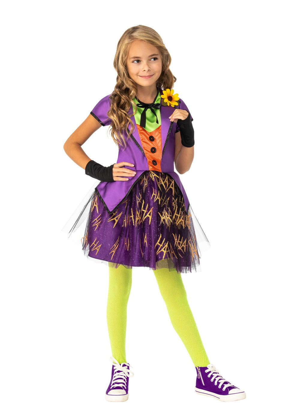 Joker Dress Kids Costume