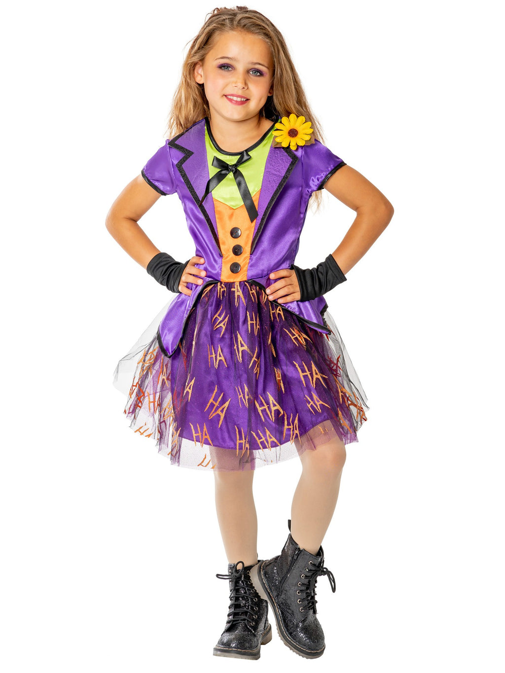 Joker Dress Kids Costume