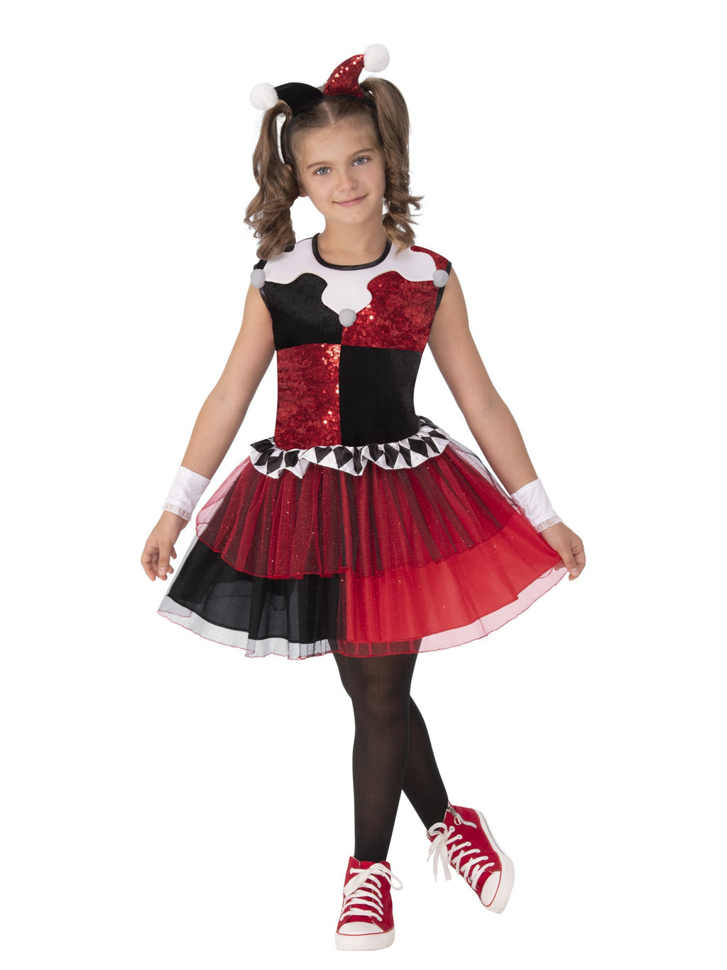 Kids Harley Quinn Dress Costume