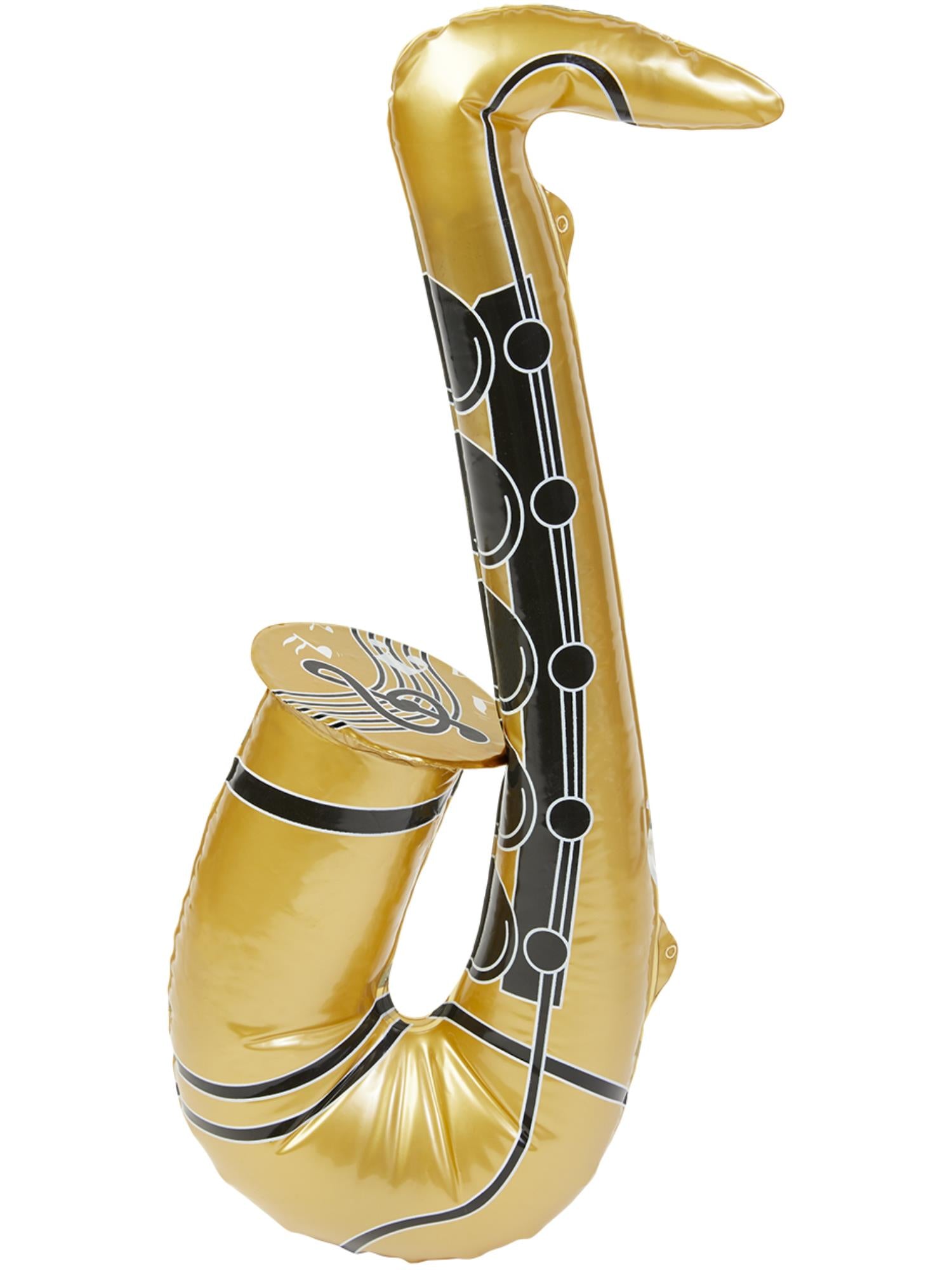Inflatable Saxophone, Gold