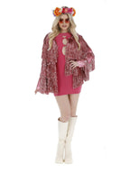 Fever Tinsel Festival Jacket, Pink