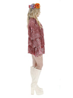 Fever Tinsel Festival Jacket, Pink