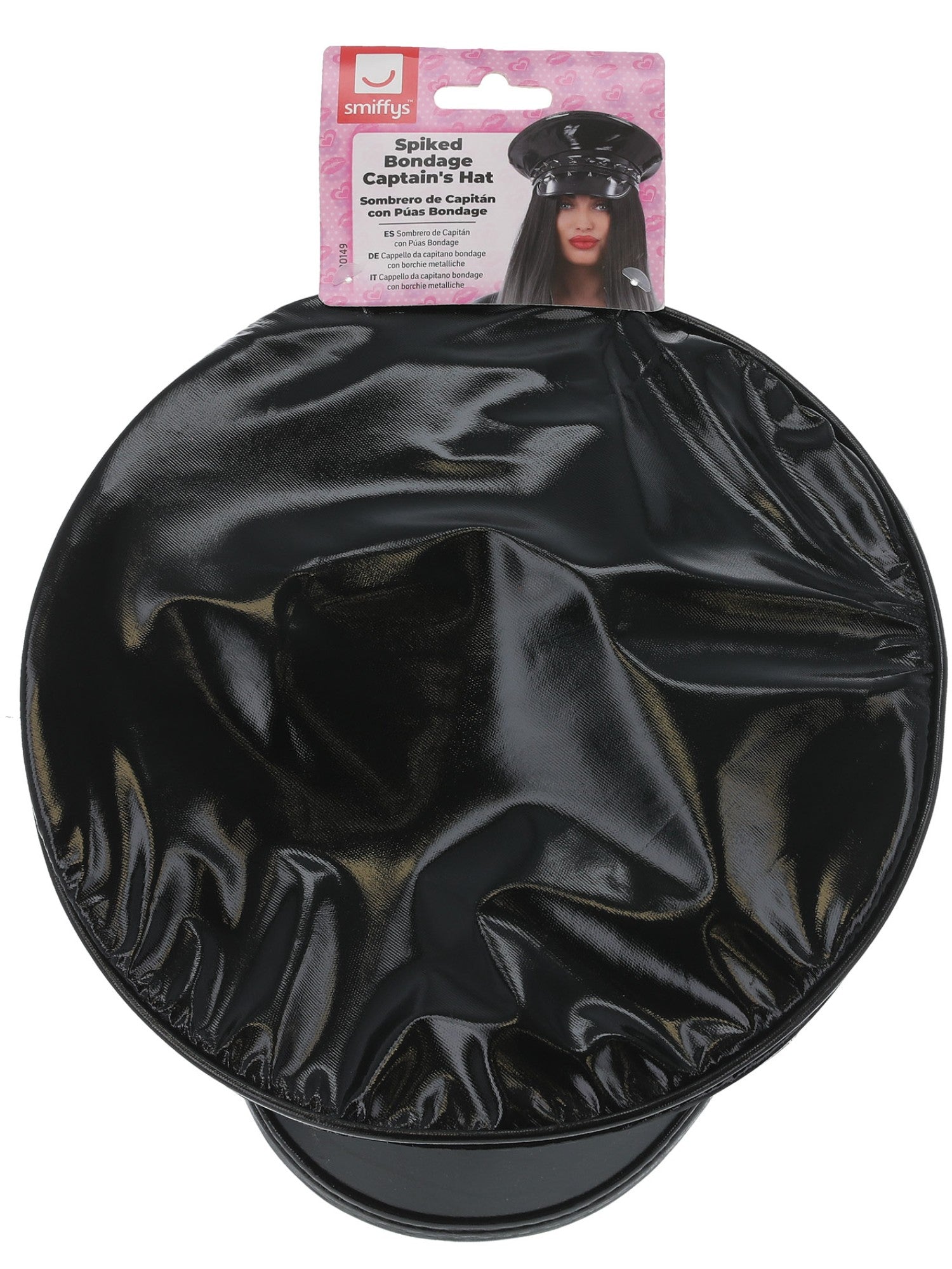 Spiked Bondage Captains Hat