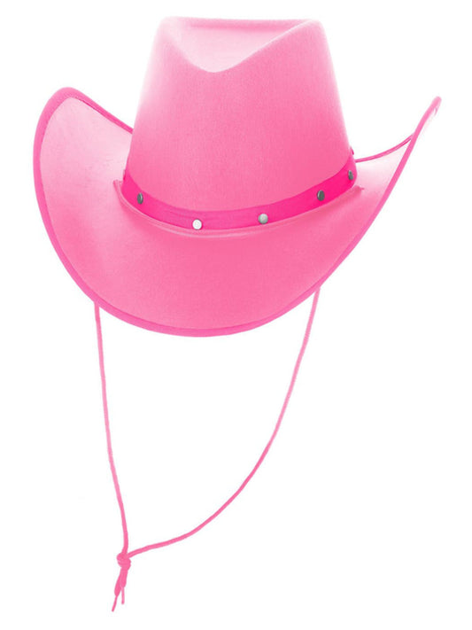Hot Pink Cowboy Hat, Felt