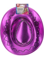 Metallic Pink Cowboy Hat