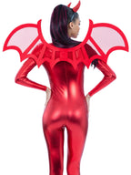 Red Mesh Devil Wings