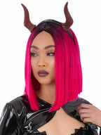 Small Moveable Devil Horn Headband