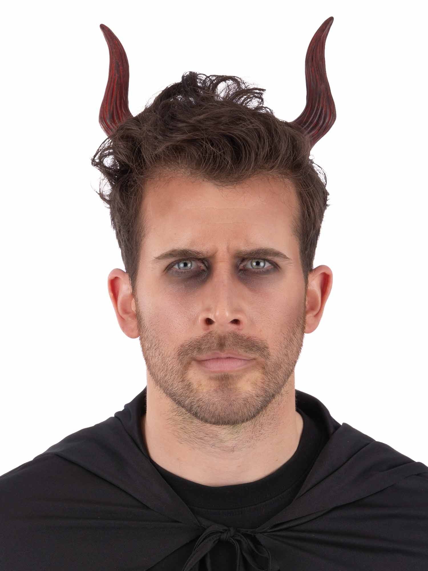 Small Moveable Devil Horn Headband