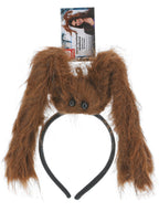 Hairy Tarantula Spider Headband, Brown
