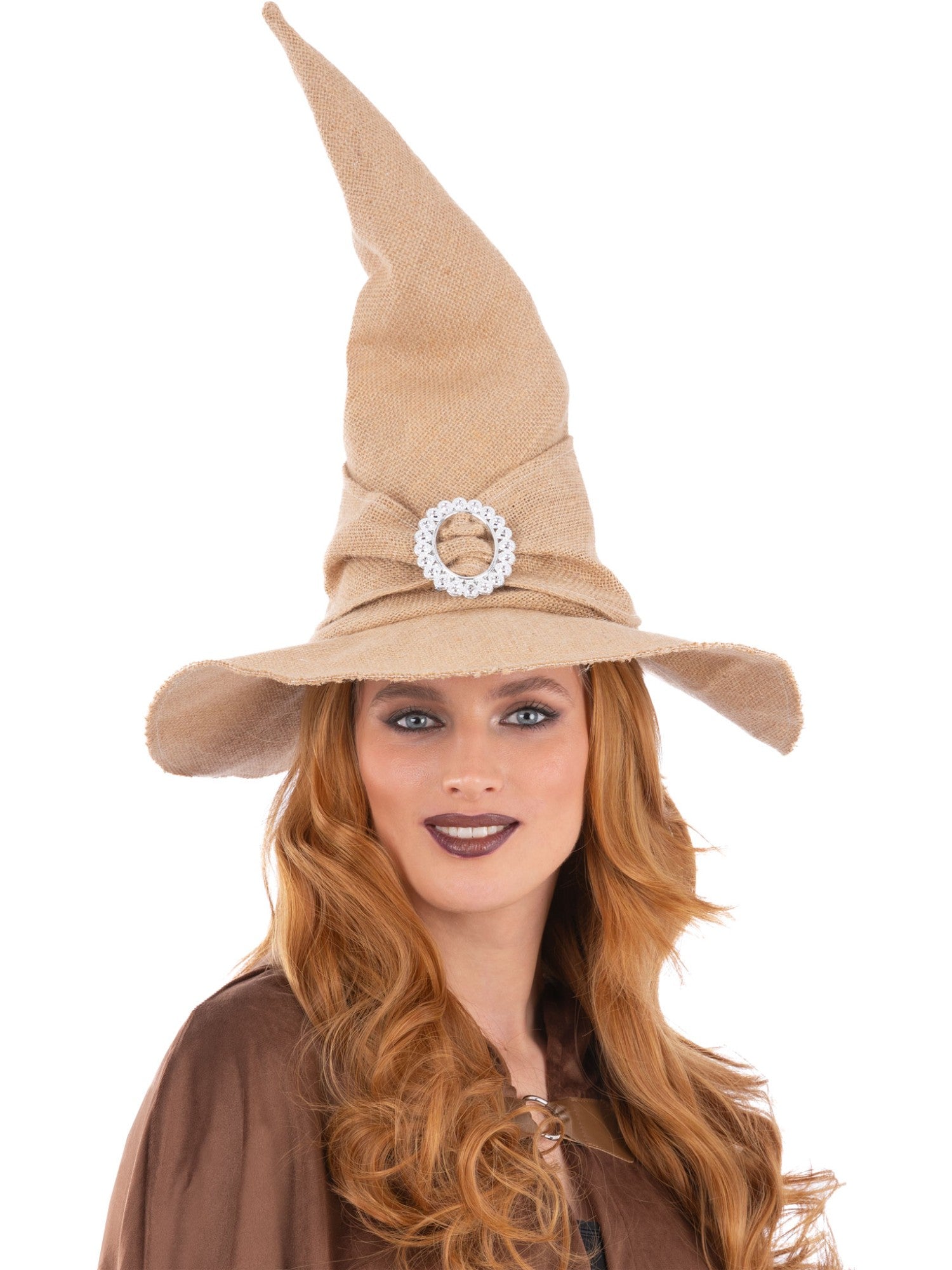 Burlap Witch Hat