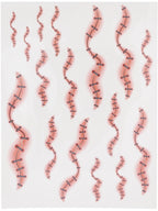 Smiffys Make-Up FX, Stapled Skin Tattoo Transfers