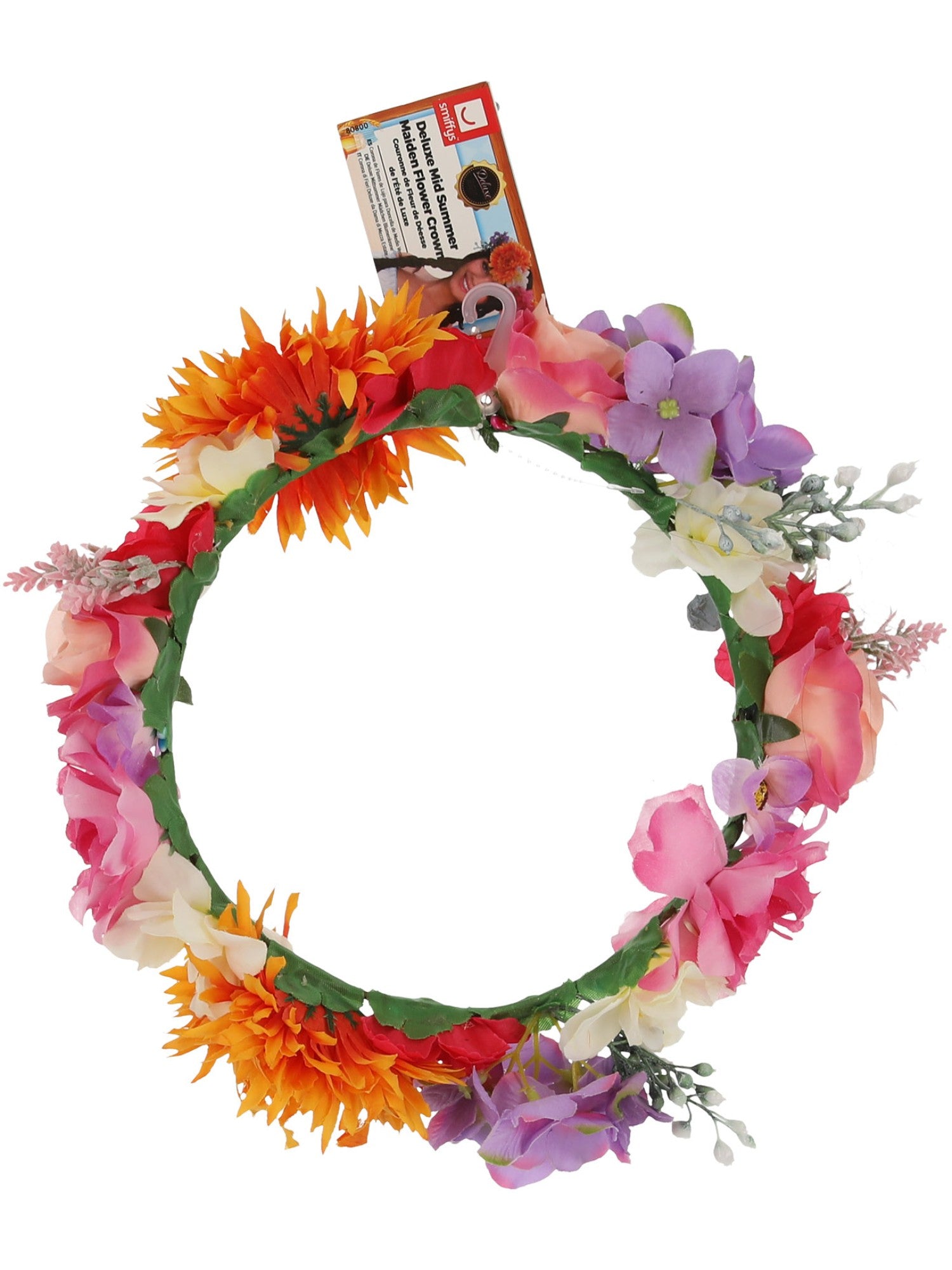 Deluxe Mid Summer Bavarian Maiden Flower Crown