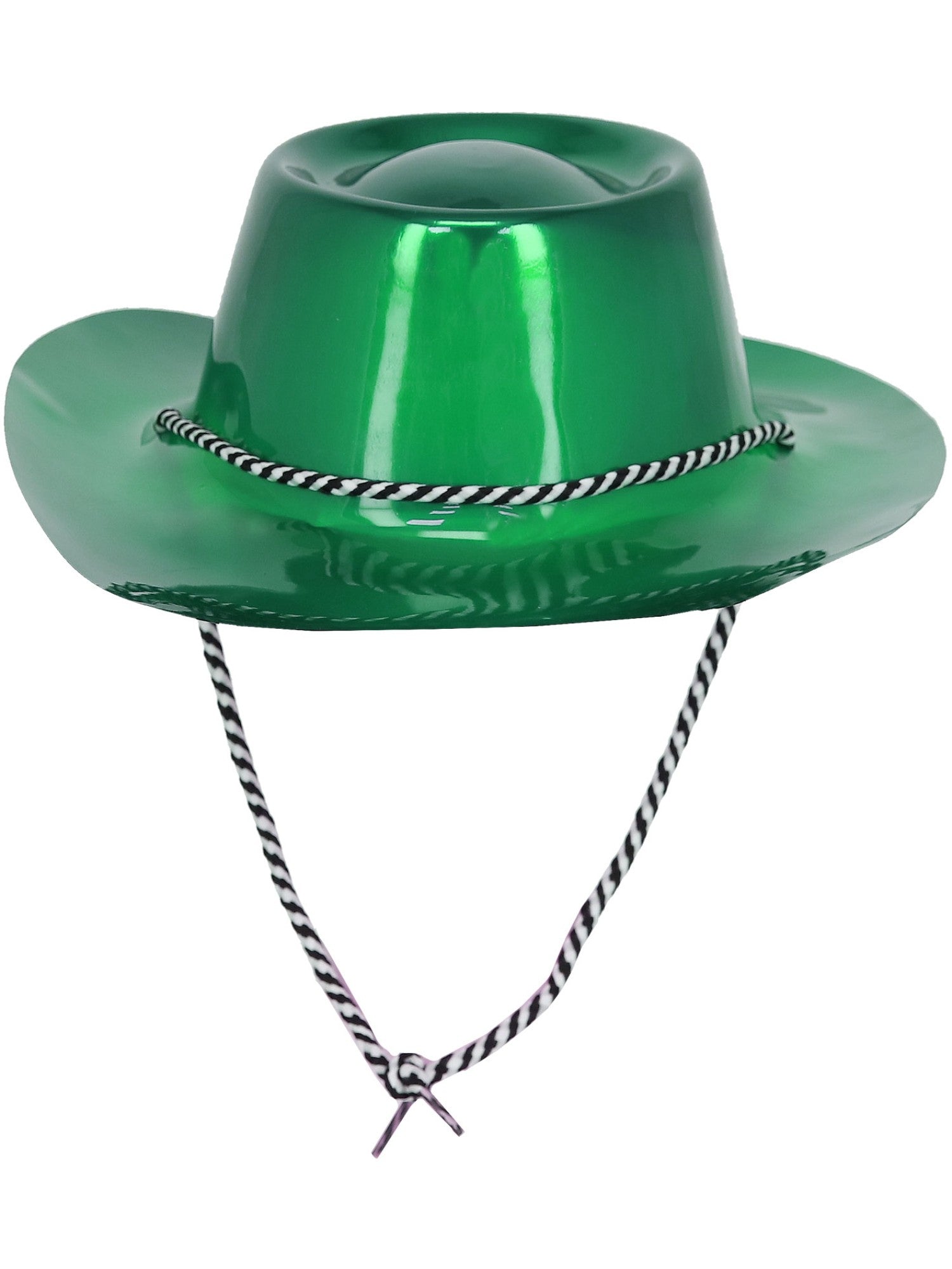 Green Metallic Cowboy Hat