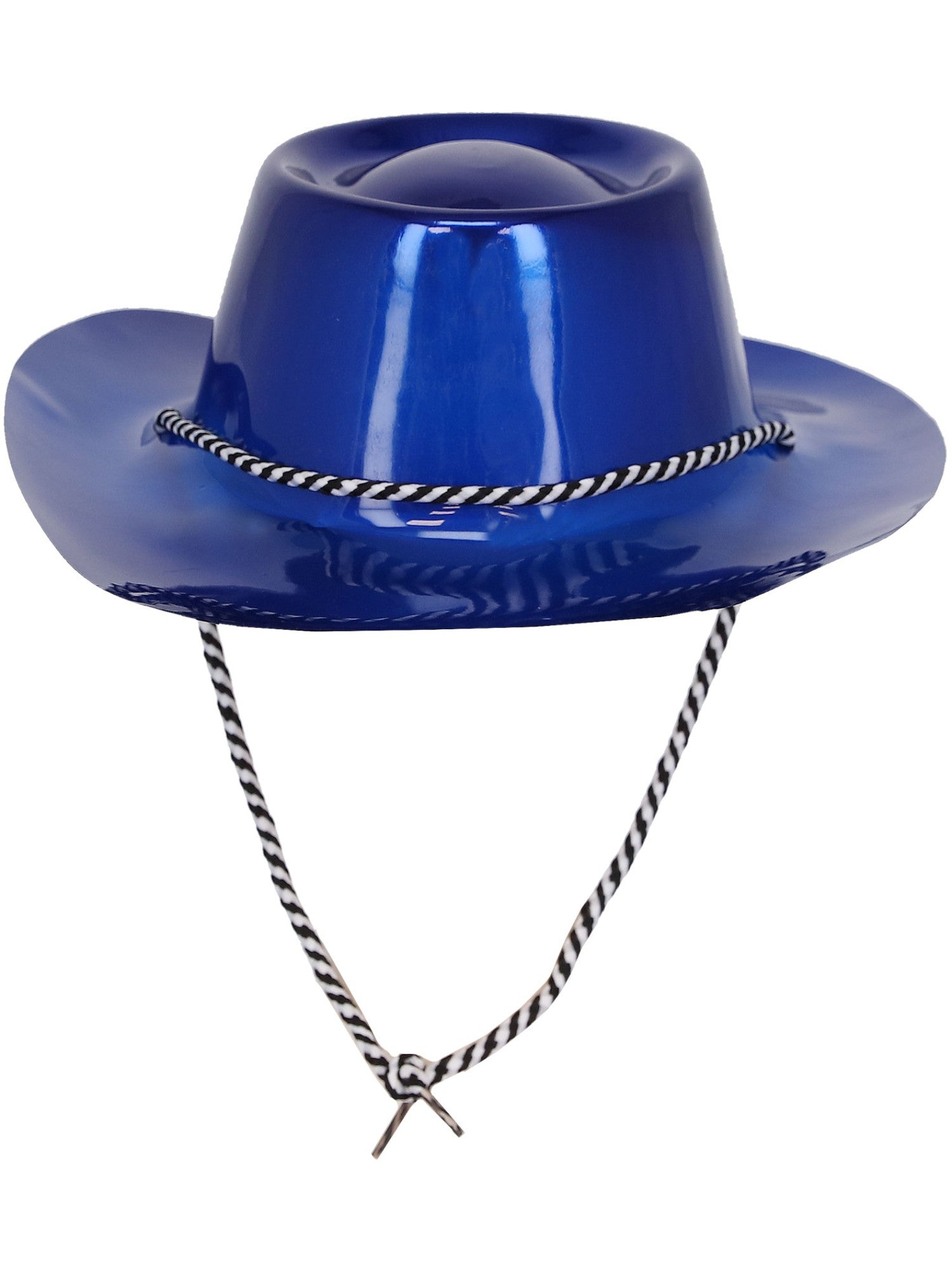 Blue Metallic Cowboy Hat