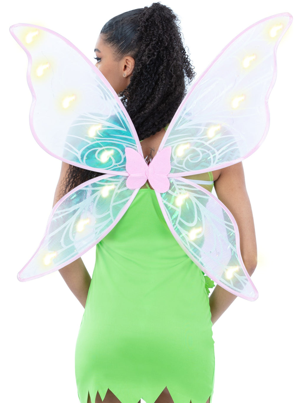 LED Iridescent Light Up Fairy Wings