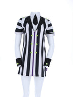 Beetlejuice Womens Shirt Dress Costume