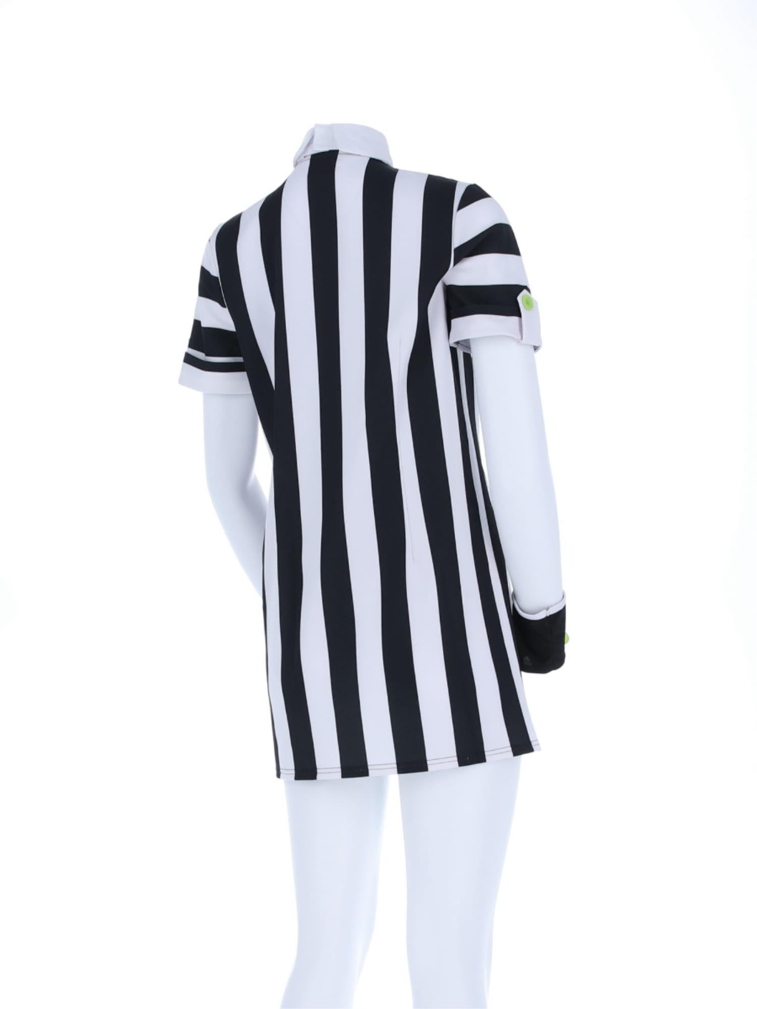 Beetlejuice Womens Shirt Dress Costume