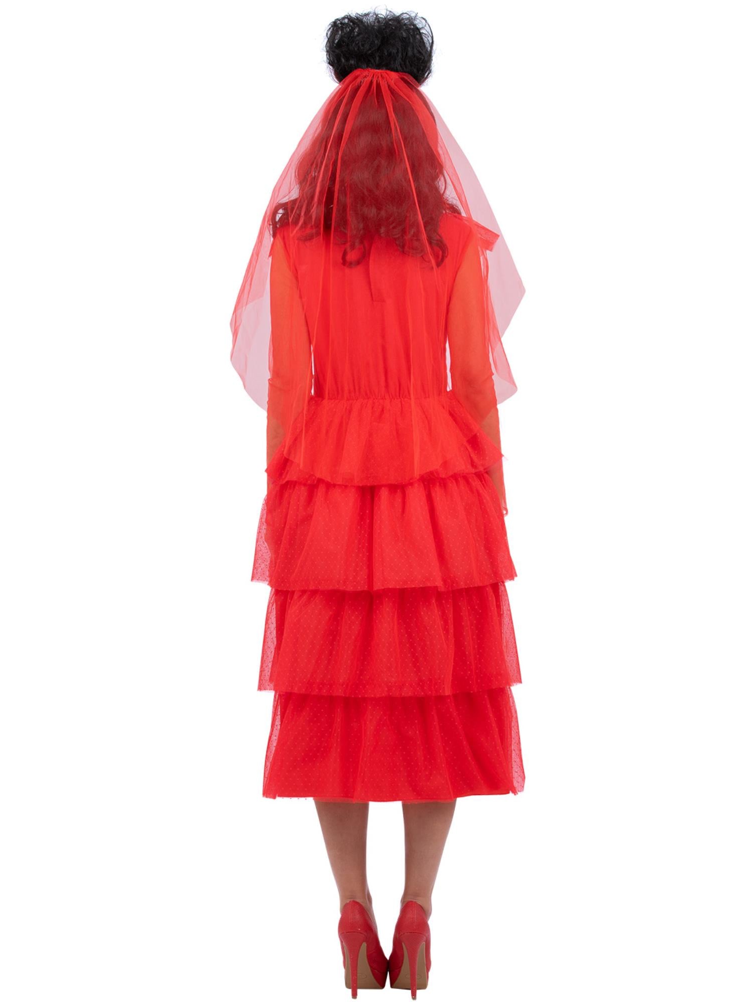 Beetlejuice, Lydia Bride Long Dress Costume – Smiffys Beetlejuice, Lydia Bride Long Dress Costume – Smiffys