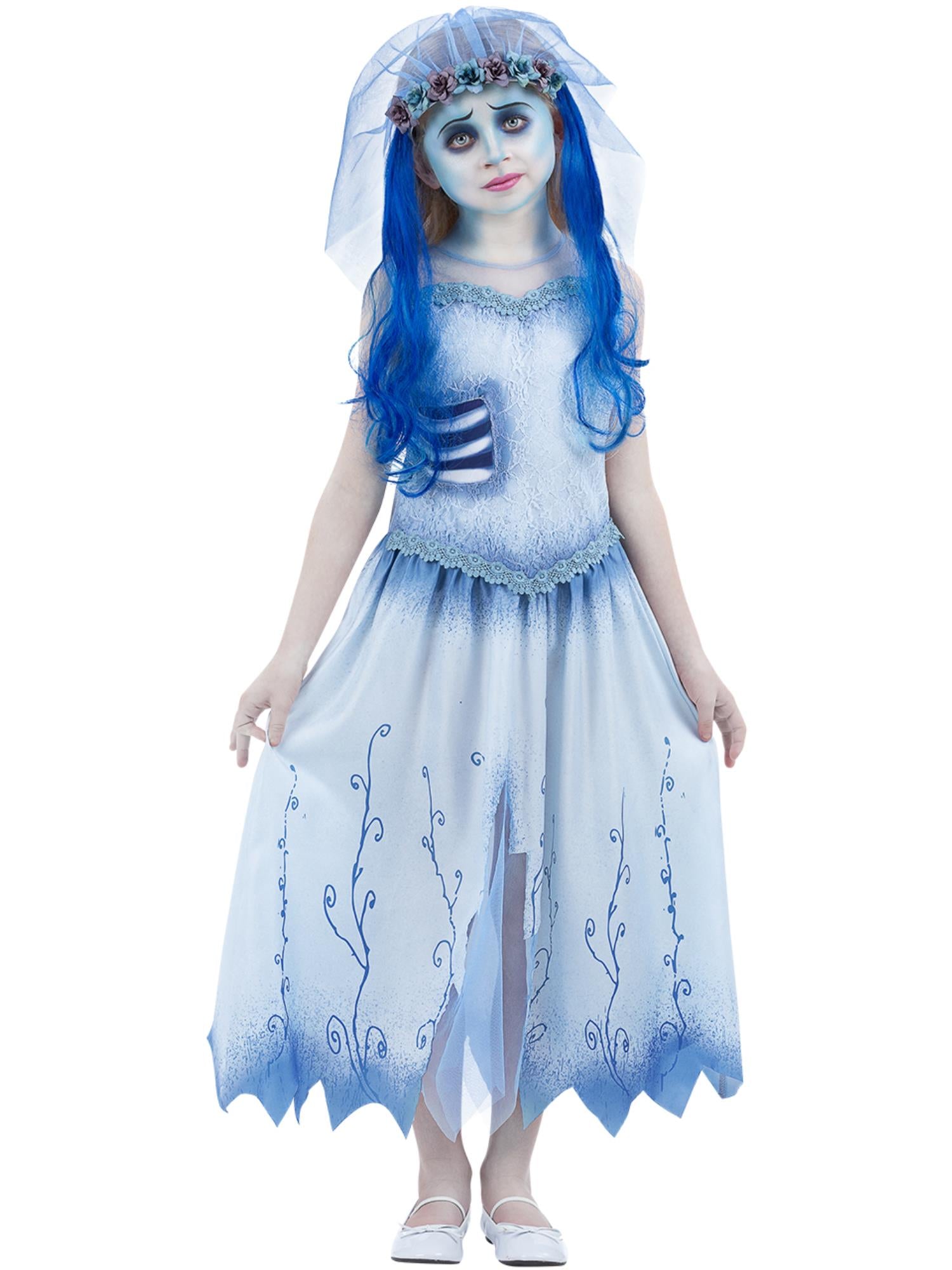 Corpse Bride, Emily Girls Costume – Smiffys