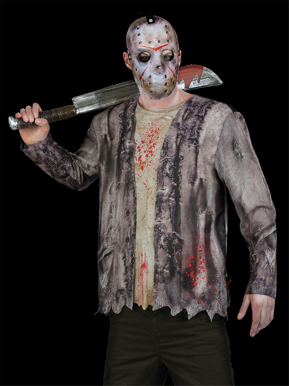 Masque Jason Voorhees Friday The 13th - Masque De Hockey Horror Smiffys Pour Halloween
