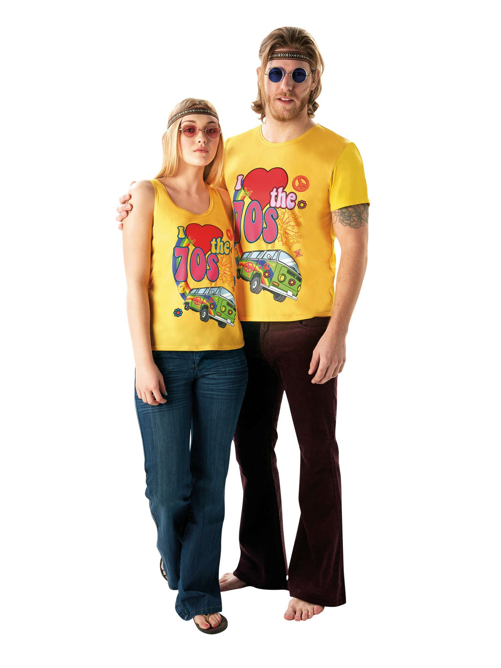 Adult I Love The 70's Vest Top