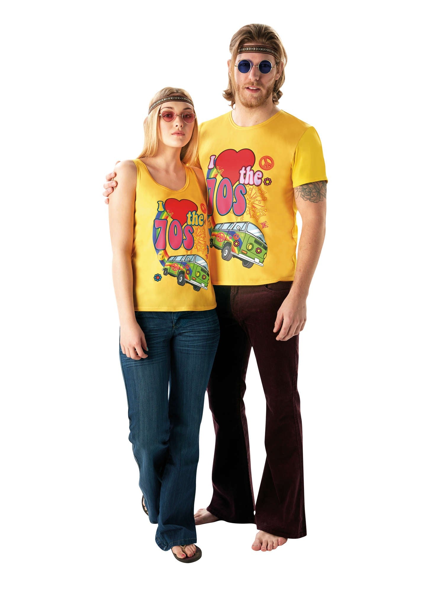 Adult I Love The 70's Vest Top