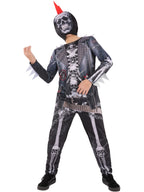 Boys Punk Skeleton Costume