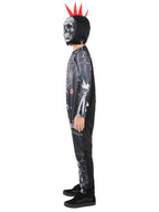 Boys Punk Skeleton Costume