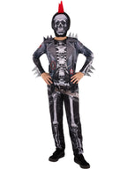 Boys Punk Skeleton Costume