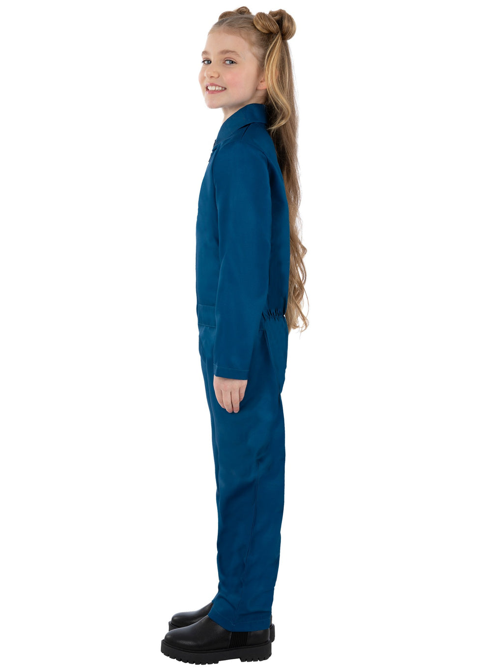 Kids Unisex Navy Boiler Suit Costume