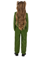 Kids Unisex Green Boiler Suit Costume