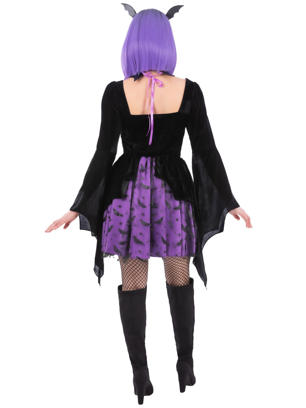 Purple Cosplay Vampiress Costume
