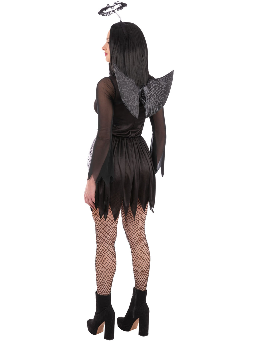 Fallen Dark Angel Costume Smiffys Fallen Dark Angel Costume Smiffys