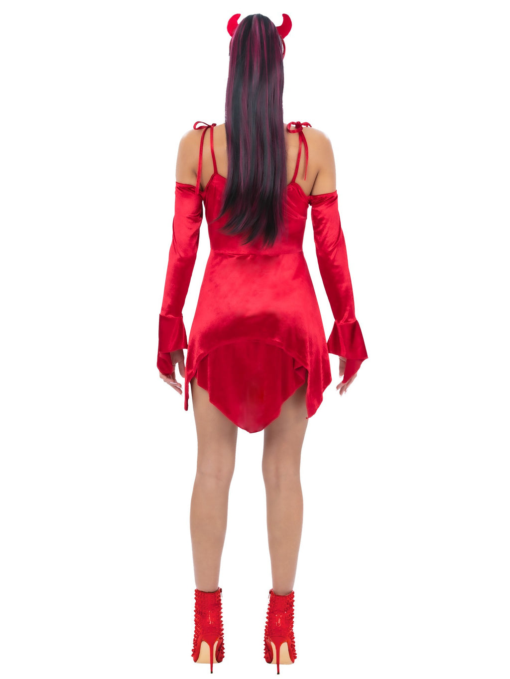 Ladies Devil Adjustable Dress Costume