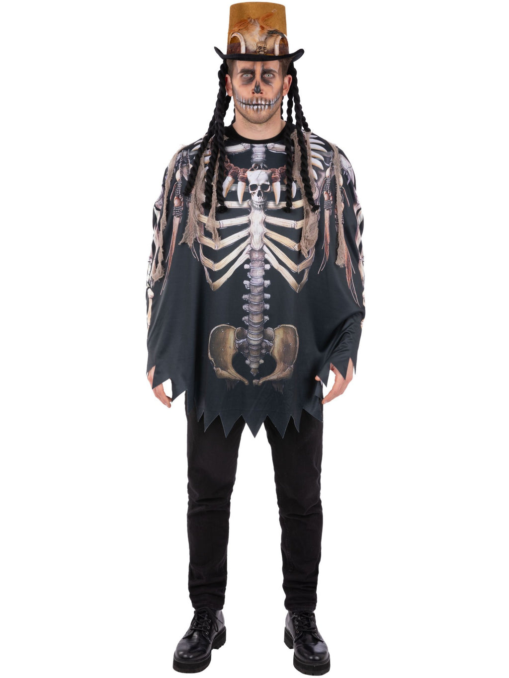 Voodoo Witch Doctor Poncho