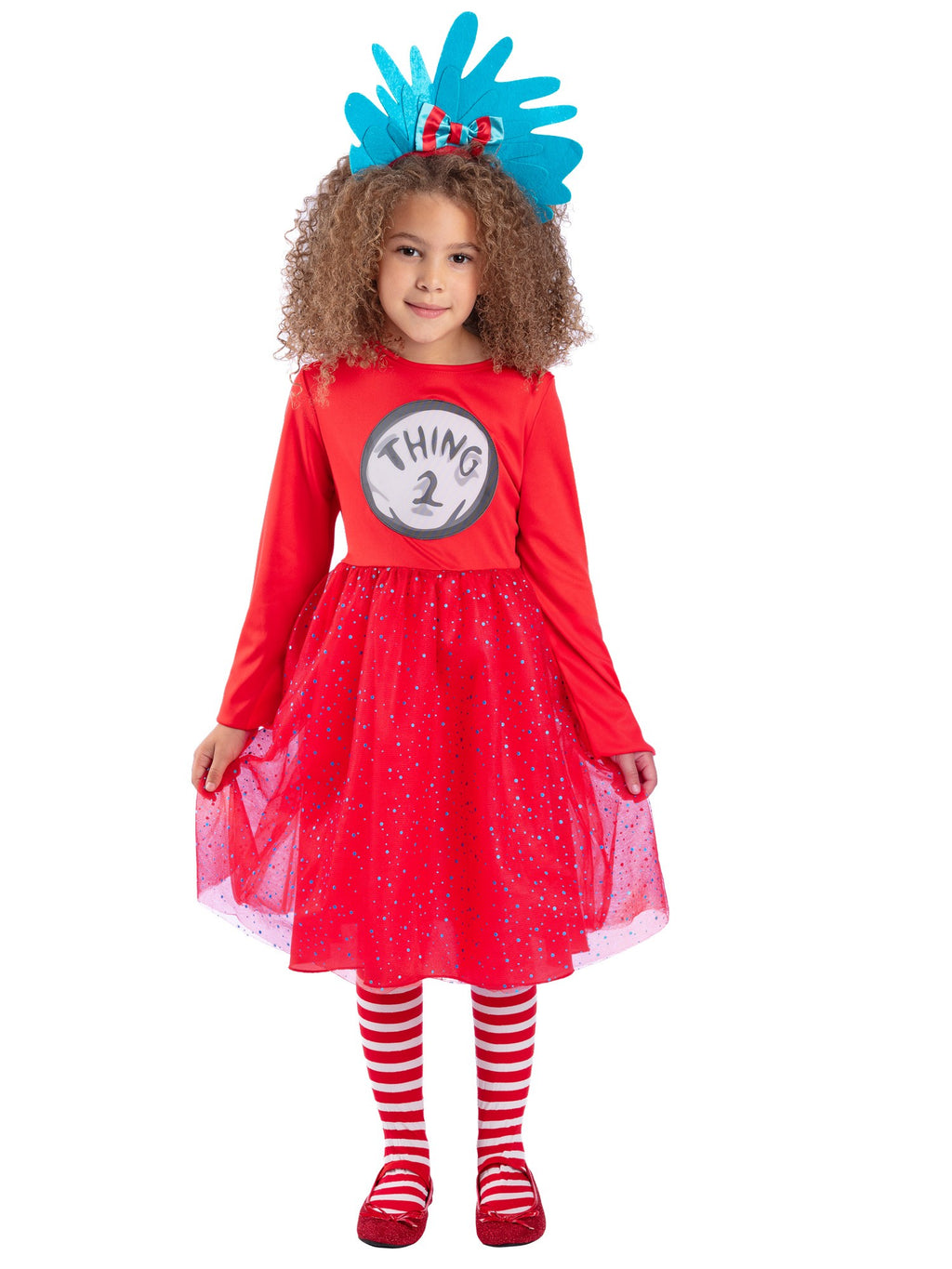Dr Seuss Cat in the Hat, Thing 1 & 2 Dress Costume