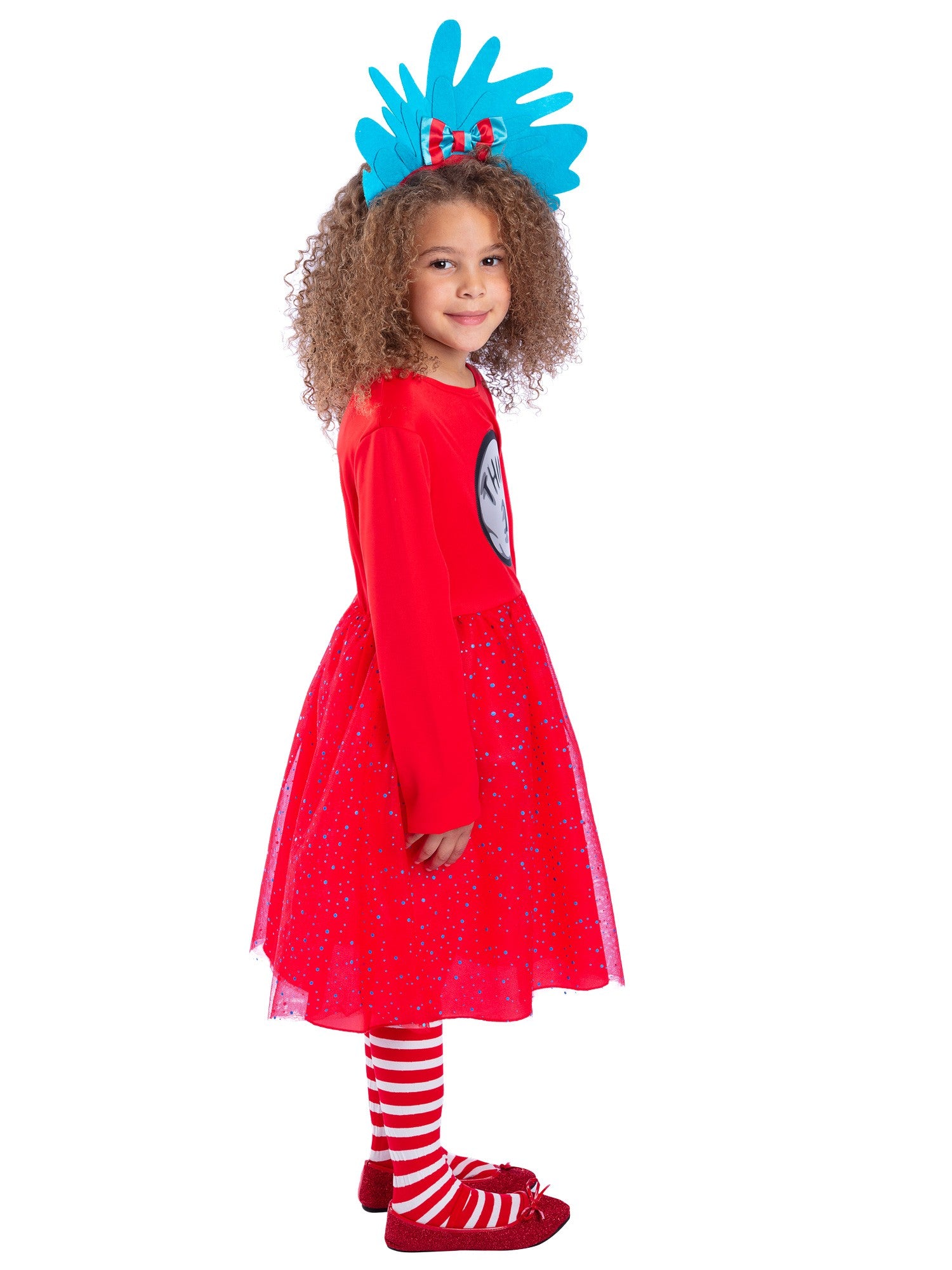 Dr Seuss Cat in the Hat, Thing 1 & 2 Dress Costume
