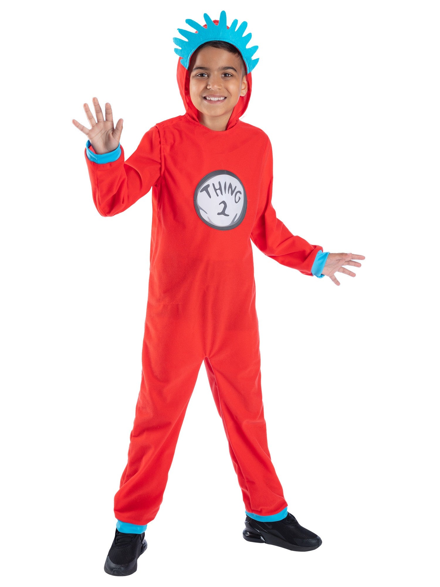 Dr Seuss Cat in the Hat, Thing 1 & 2 Jumpsuit Costume